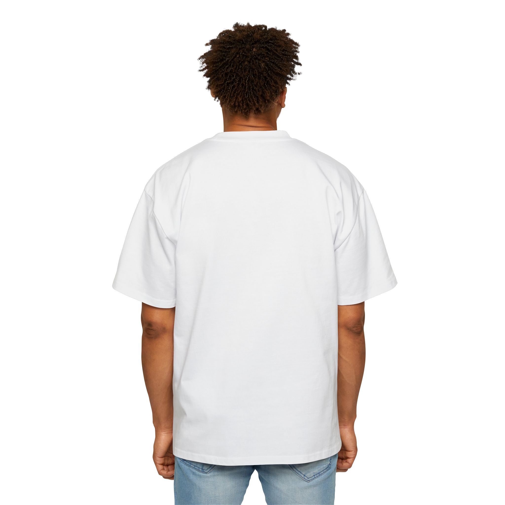 Vibe Wear Graphic Tee — Retro Bubble Logo Men’s Oversized T‑Shirt