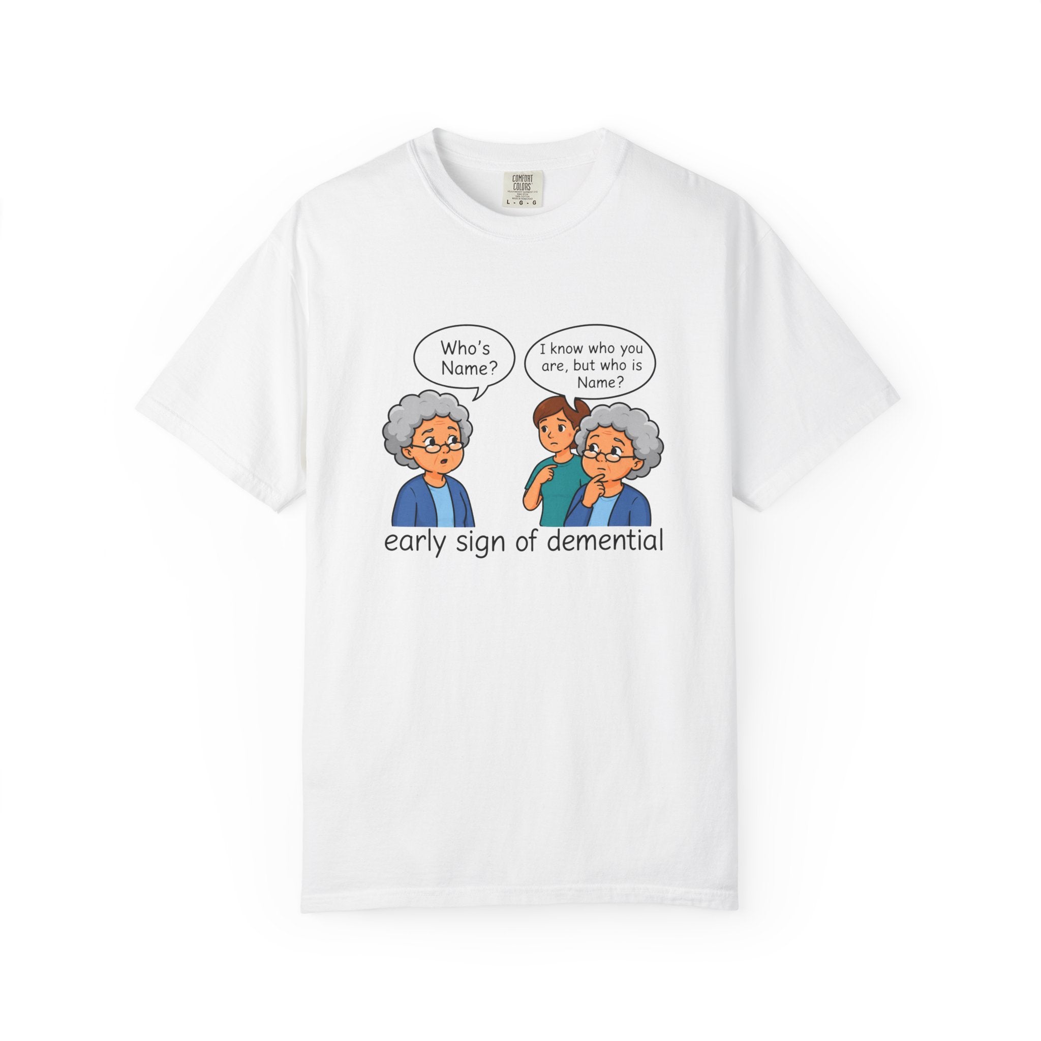Early Sign of Dementia Awareness T-Shirt