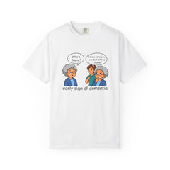 Early Sign of Dementia Awareness T-Shirt