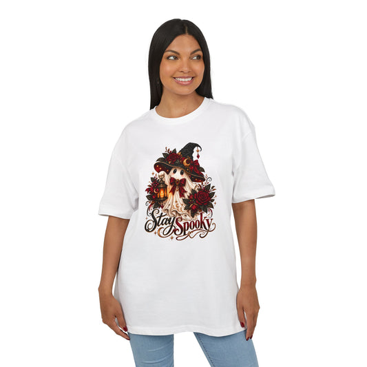 Stay Spooky Tee — Halloween Owl Witch Graphic T-Shirt