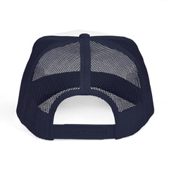 Navy Math Trucker Cap